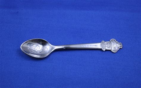 rolex lucerne spoon bucherer of switzerland|rolex bucherer collectible souvenir spoon.